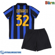Fotballdrakt Barn Inter Milan Federico Dimarco #32 Hjemmedraktsett 2026-27 Kortermet (+ Korte bukser)